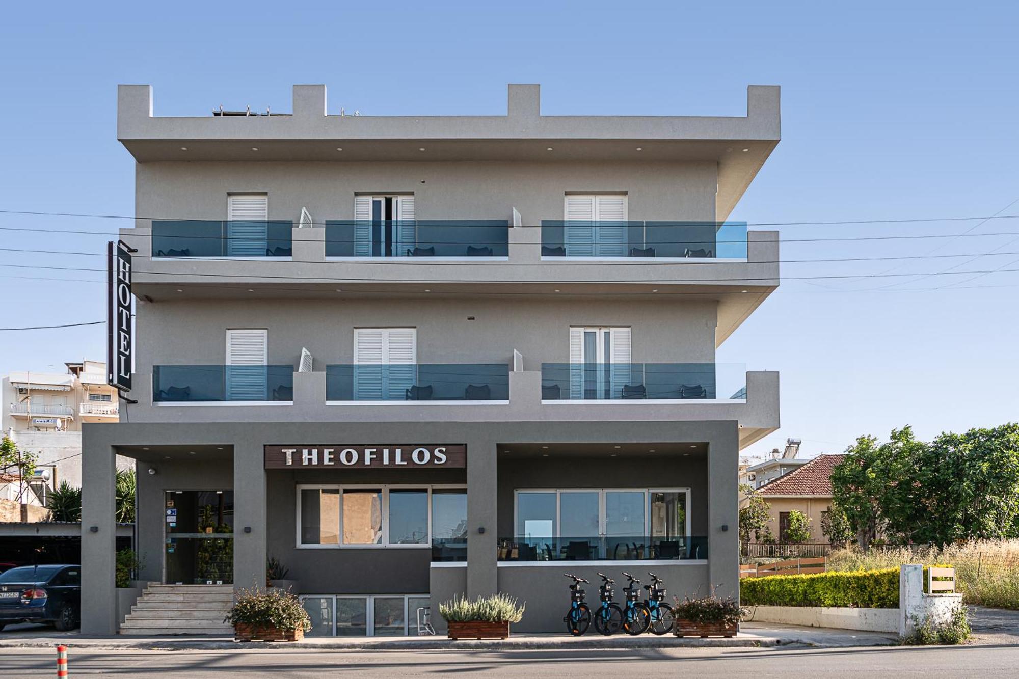 Theofilos City Hotel La Canea Esterno foto